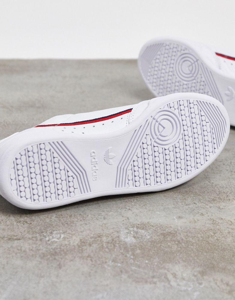 商品Adidas|adidas Originals Continental 80 trainers in white and red,价格¥692,第6张图片详细描述