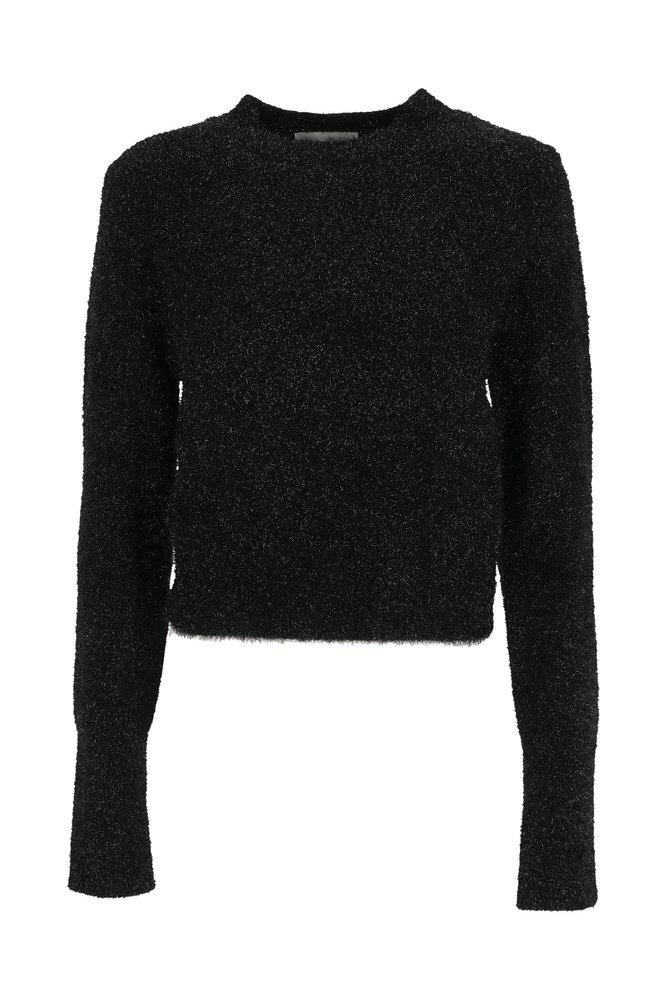 AMI Crewneck Long-Sleeved Knitted Jumper商品第1张图片规格展示