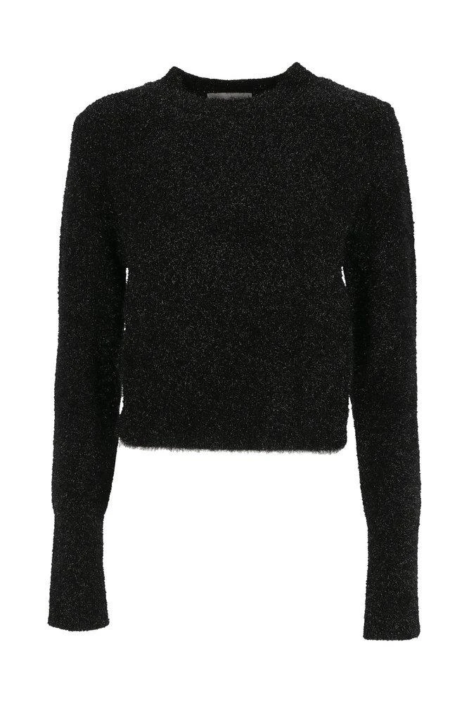 商品AMI|AMI Crewneck Long-Sleeved Knitted Jumper,价格¥1016,第1张图片