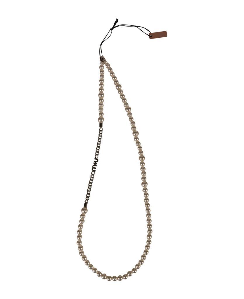 商品Miu Miu|Pearl And Chain Necklace,价格¥1727,第1张图片
