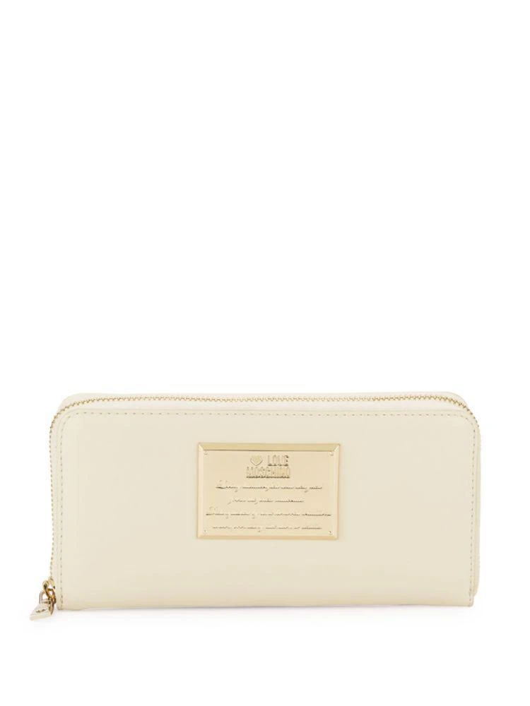 商品Moschino|Zip-Around Wallet,价格¥629,第1张图片