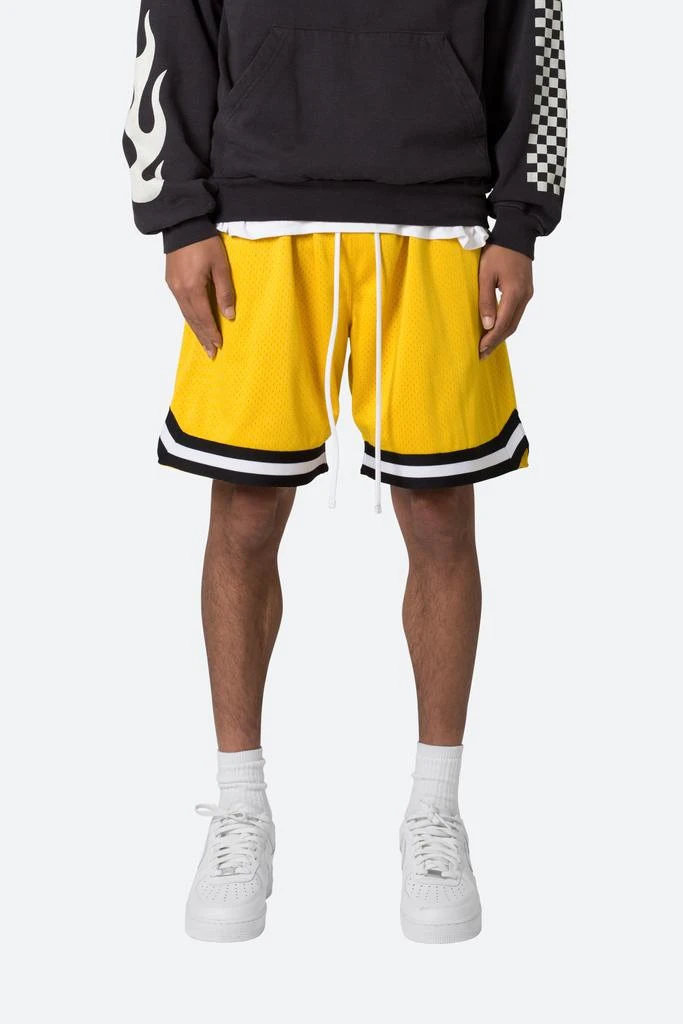 商品MNML|Basic Basketball Shorts - Yellow,价格¥143,第1张图片