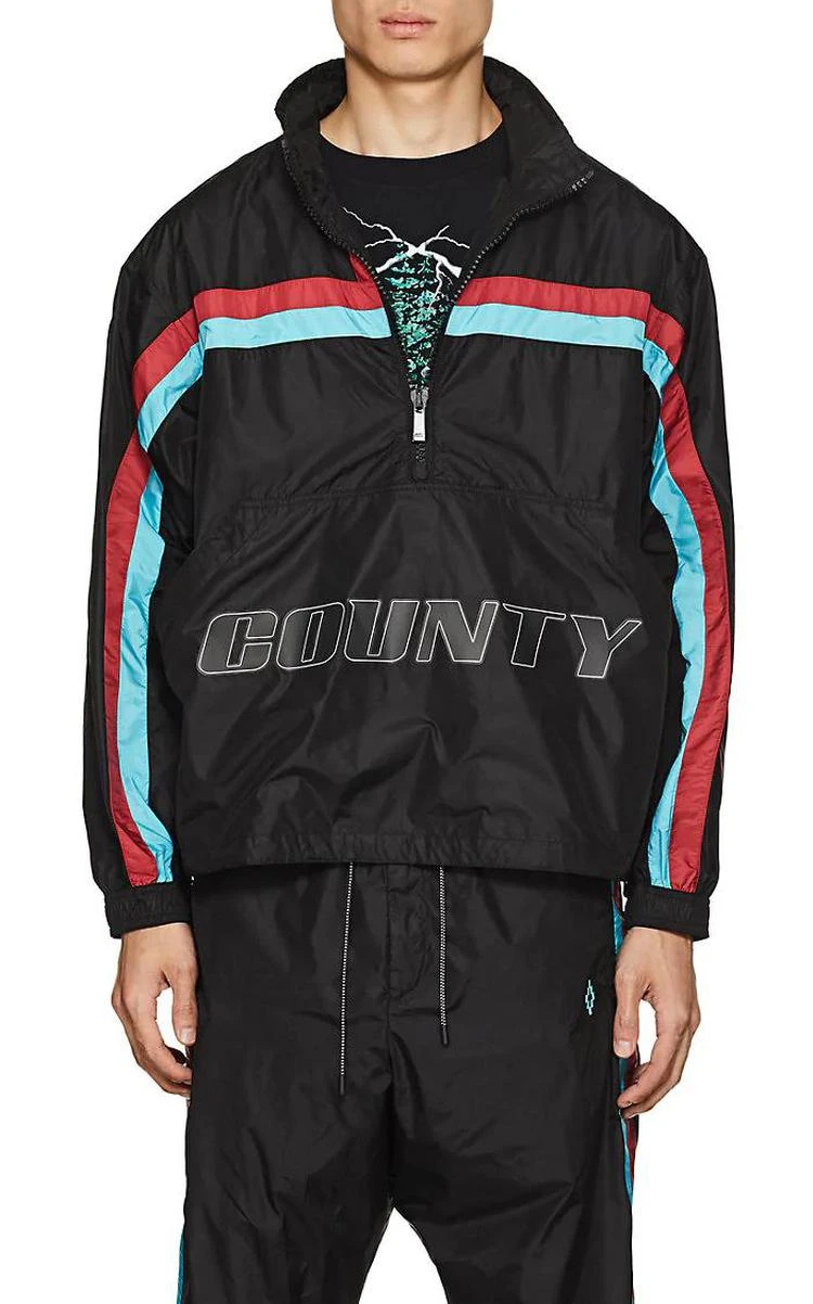 商品Marcelo Burlon|County Striped 训练夹克,价格¥5694,第1张图片