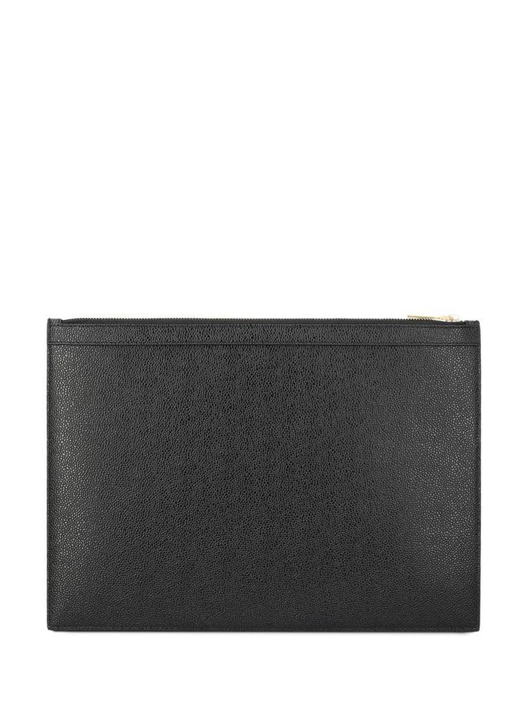 商品Thom Browne|Thom Browne Small Leather Goods in Black,价格¥3714,第3张图片详细描述