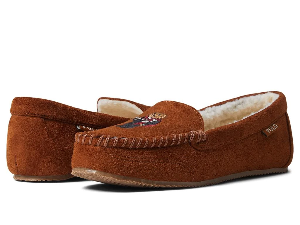 商品Ralph Lauren|Dezi Bear Moccasin Slipper,价格¥532,第1张图片