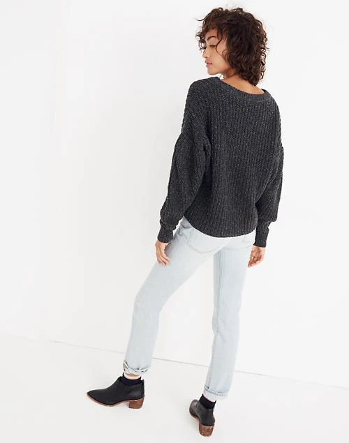 商品Madewell|Pleat-Sleeve Pullover 毛衣,价格¥634,第3张图片详细描述