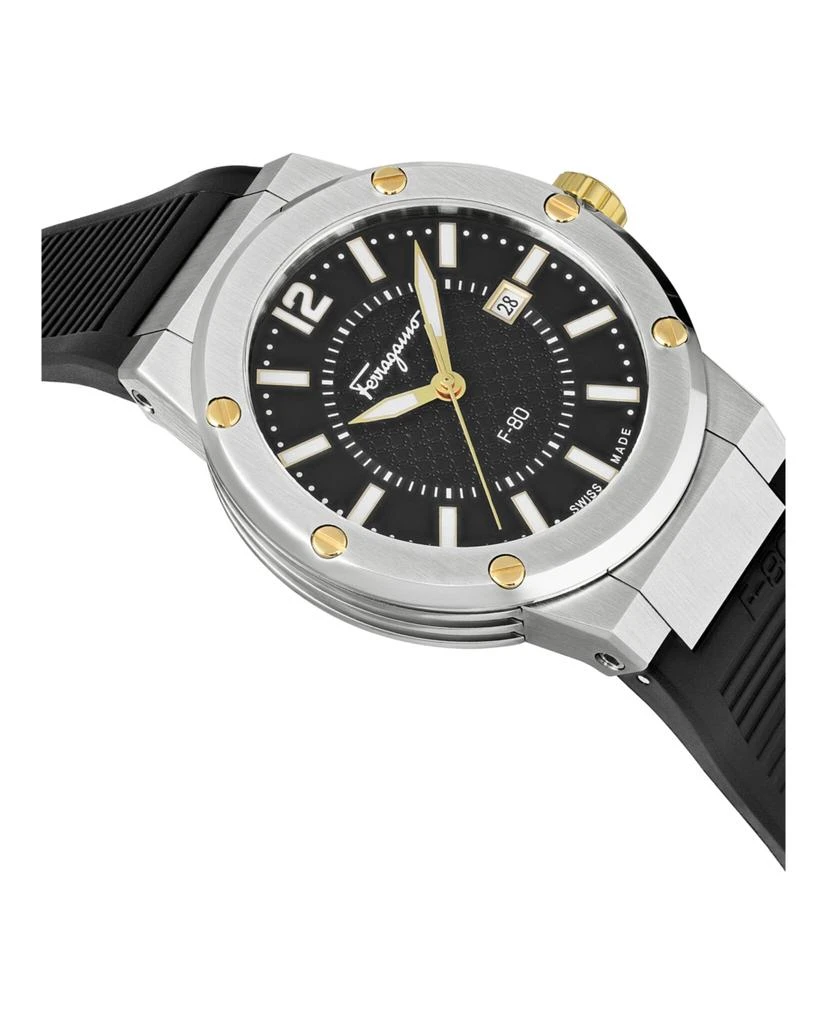 商品Salvatore Ferragamo|F-80 Silicone Watch,价格¥3125,第3张图片详细描述
