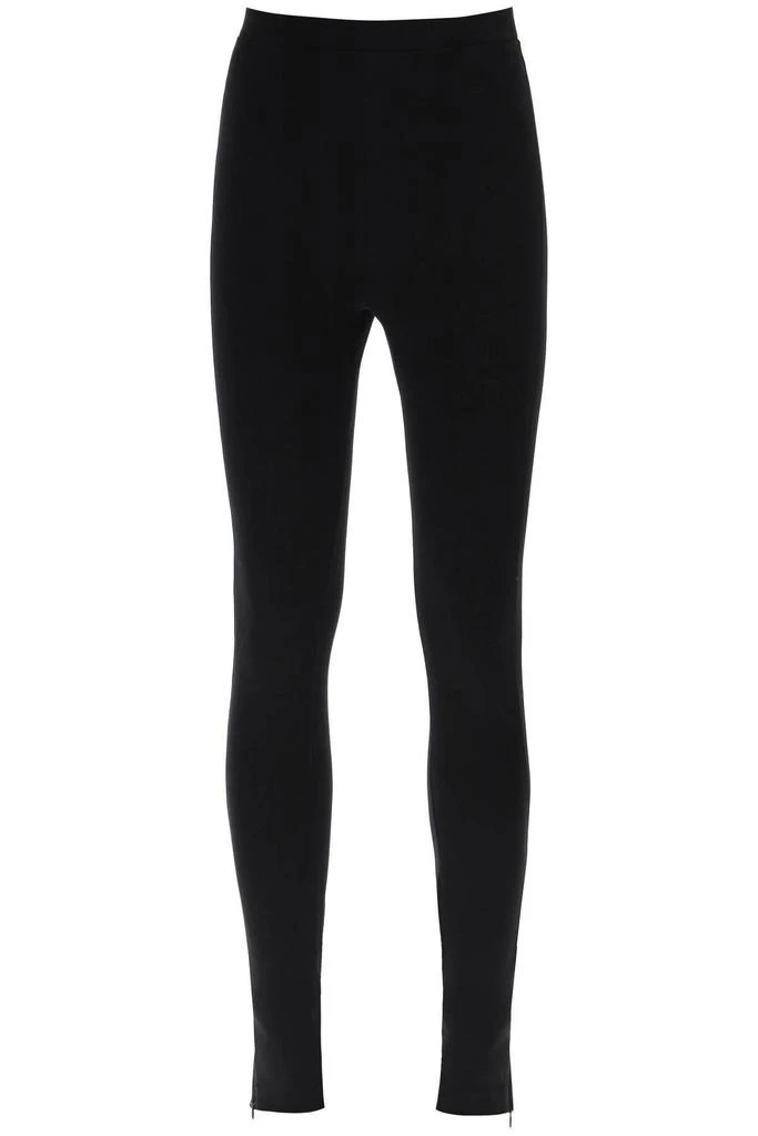 商品Totême|LEGGINGS WITH ZIP CUFFS,价格¥720,第1张图片