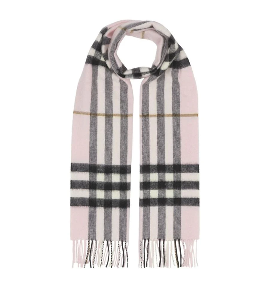 商品Burberry|The Classic Check Cashmere Scarf,价格¥4506,第1张图片