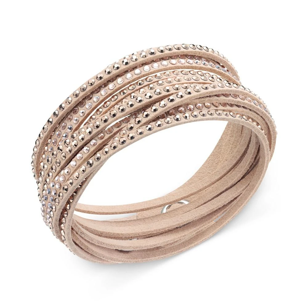 商品Swarovski|Slake Crystal Wrap Bracelet,价格¥519,第1张图片