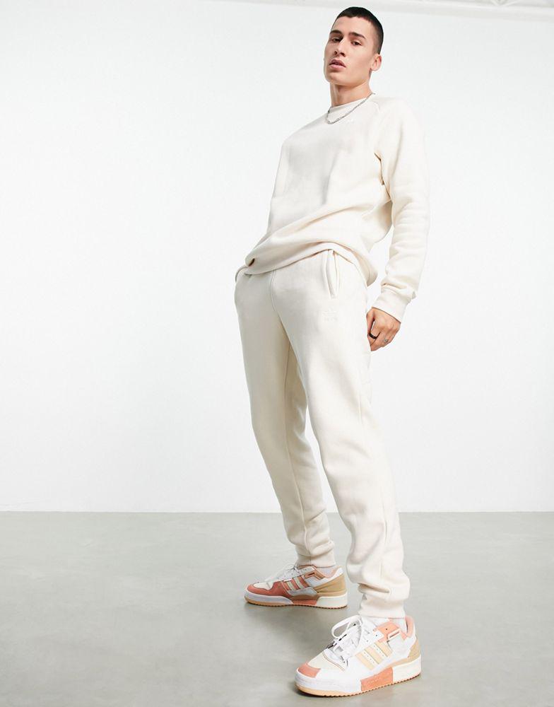 adidas Originals Essentials joggers in wonder white商品第1张图片规格展示