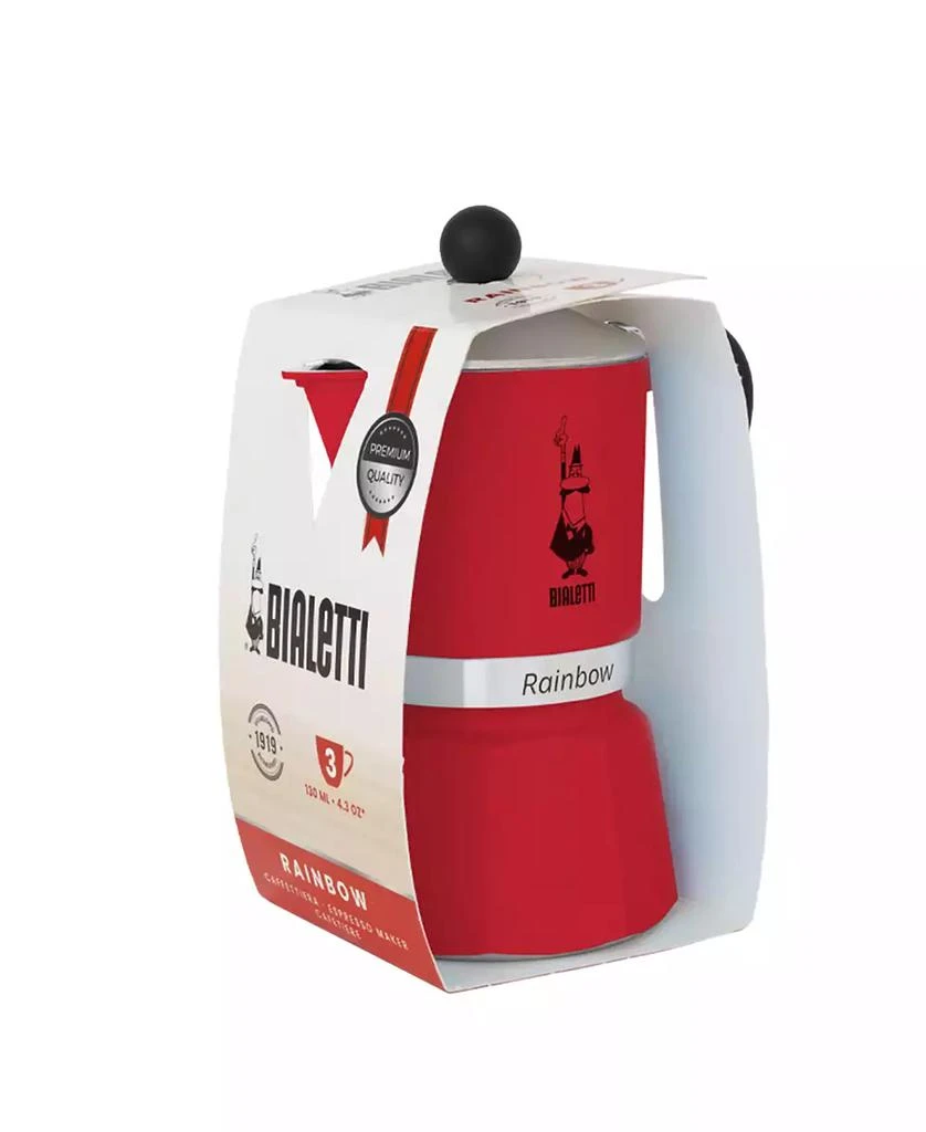 商品Bialetti|Rainbow 139 ML 3 Cups Coffeemaker,价格¥297,第4张图片详细描述