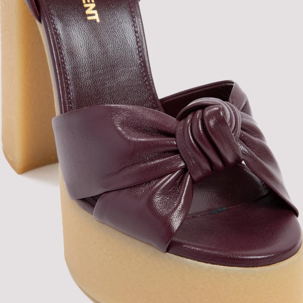 商品Yves Saint Laurent|SAINT LAURENT  BIANCA SANDALS SHOES,价格¥4134,第4张图片详细描述