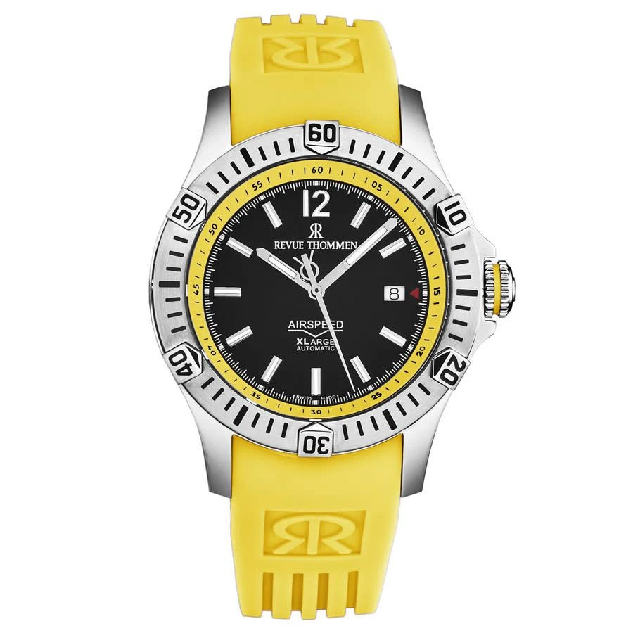 商品Revue Thommen|Revue Thommen Air speed Automatic Black Dial Mens Watch 16070.4638,价格¥5132,第1张图片