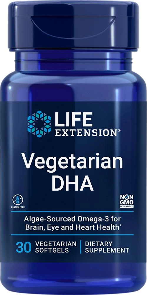 商品Life Extension|Life Extension Vegetarian DHA (30 vegetarian softgels),价格¥109,第1张图片