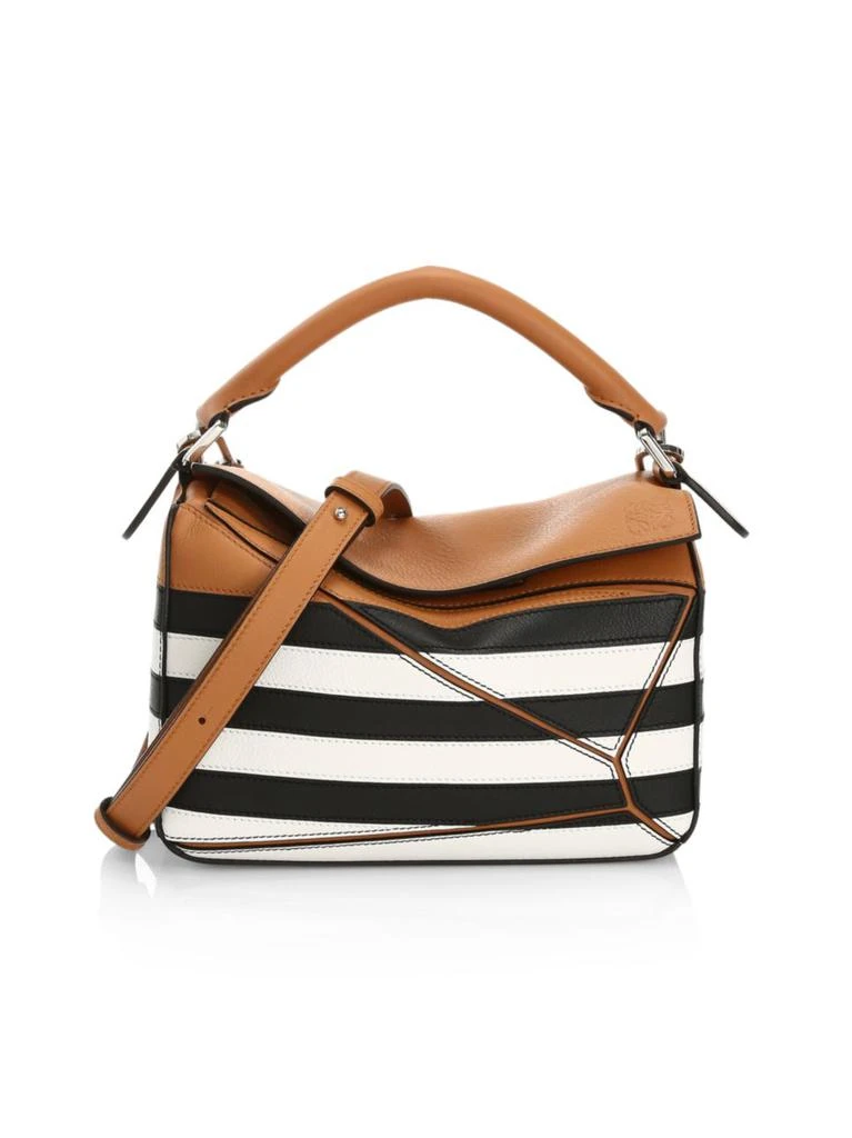 商品Loewe|Small Puzzle Marine Leather 斜挎包,价格¥6922,第1张图片