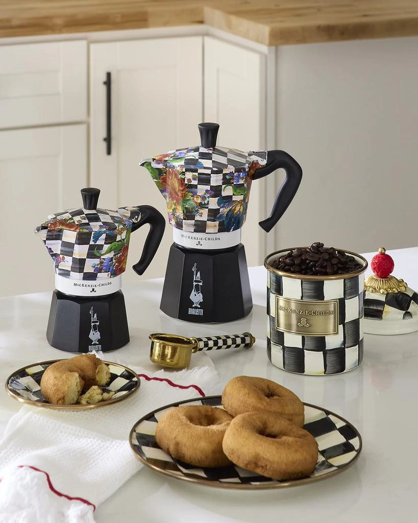 商品MacKenzie-Childs|x Bialetti Moka Express Courtly Flower Market Stovetop Coffee Pot,价格¥1016,第1张图片