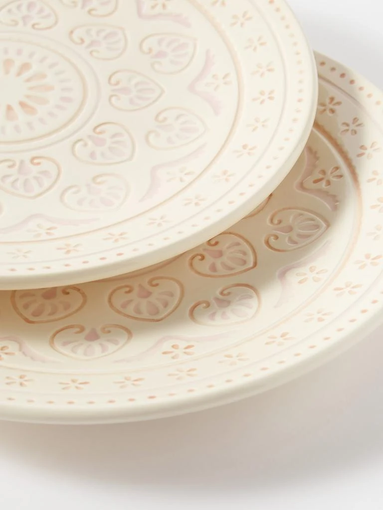 商品Sensi Studio|Set of two Heart ceramic dinner plates,价格¥903,第4张图片详细描述