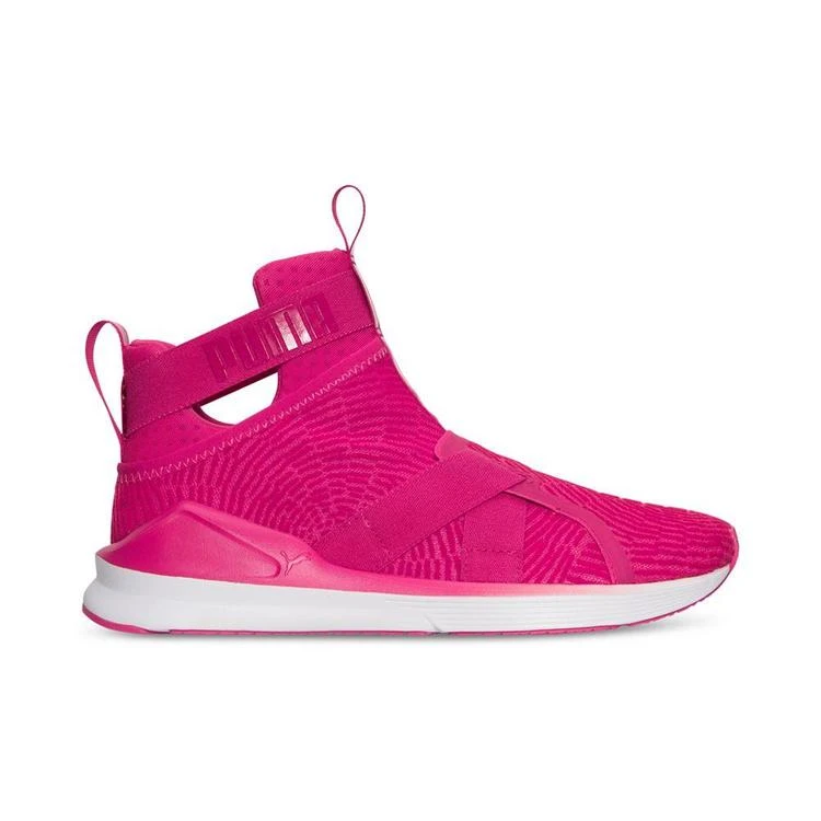 商品Puma|女款 Fierce 皮革植绒休闲运动鞋,价格¥371,第2张图片详细描述
