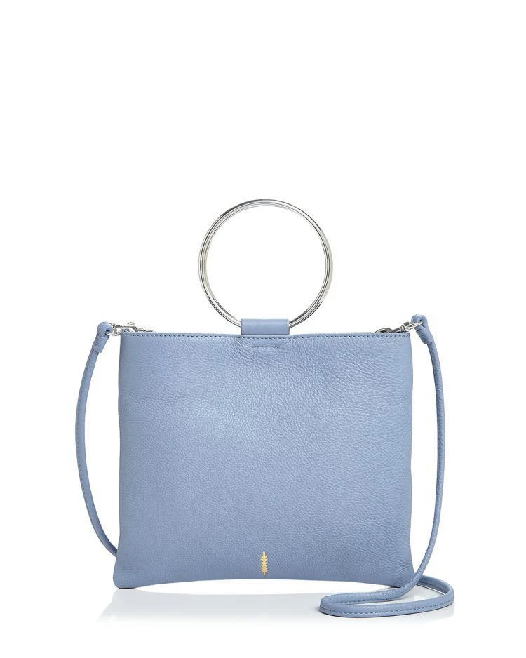 商品THACKER|Le Pouch 皮质圆环手提斜挎包,价格¥771,第1张图片