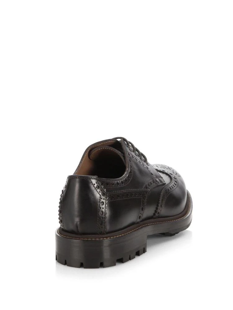 商品Brunello Cucinelli|Brunello Cucinelli - Lace-Up Wingtip Leather Oxfords,价格¥9707,第2张图片详细描述