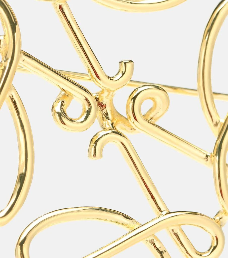 商品Loewe|镀金logo胸针,价格¥2127,第4张图片详细描述