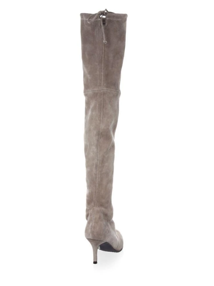 商品Stuart Weitzman|Tiemodel 麂皮过膝靴,价格¥868,第2张图片详细描述