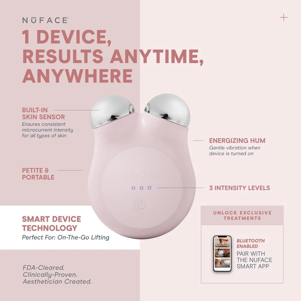 商品NuFace|NuFACE Mini+ Facial Toning Starter Kit,价格¥1095,第3张图片详细描述
