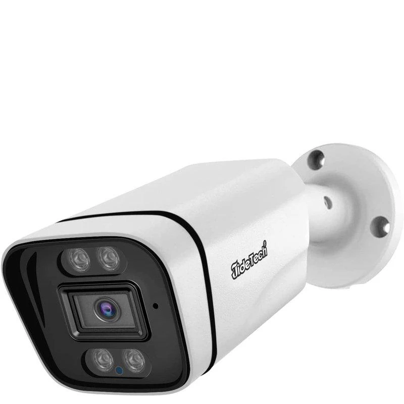 商品JideTech|8MP 4K IP66 Waterproof Outdoor POE Security Bullet Camera,价格¥748,第1张图片