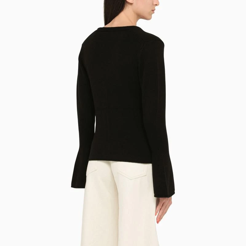 商品BY MALENE BIRGER|BLACK WOOL CARDIGAN,价格¥1727,第3张图片详细描述