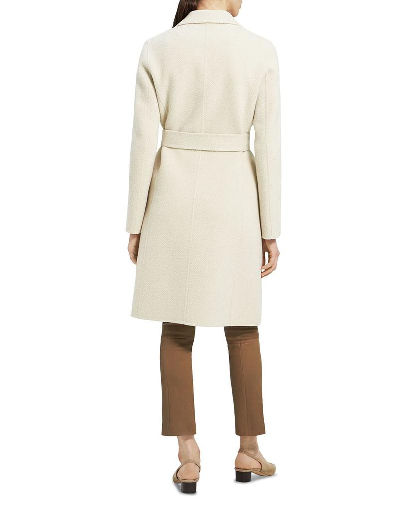 Chevron Belted Wool Coat商品第6张图片规格展示