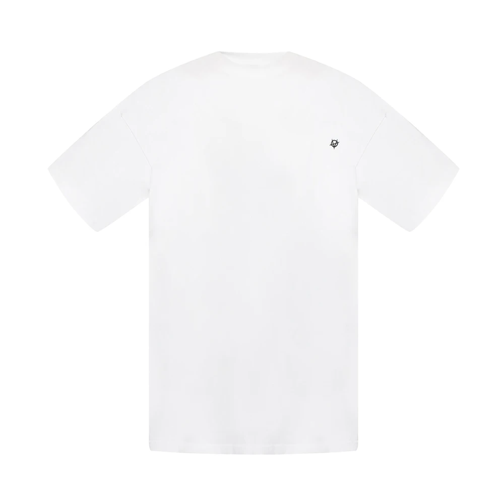 商品Vetements|VETEMENTS 男士白色棉质短袖T恤 UAH20TR923-WHITE,价格¥1626,第1张图片