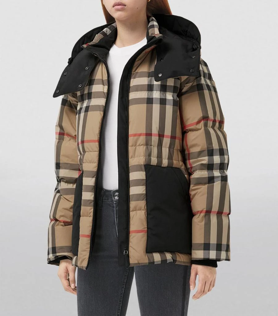 商品Burberry|Vintage Check Puffer Jacket,价格¥15982,第3张图片详细描述