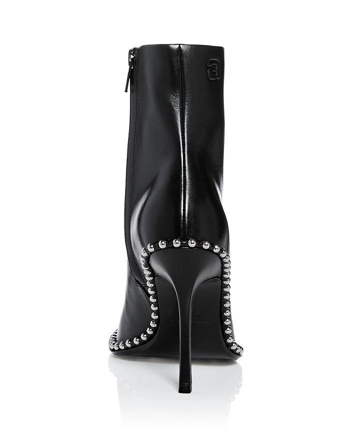 商品Alexander Wang|Women's Nova 105 Studded Ankle Boots,价格¥2677,第4张图片详细描述