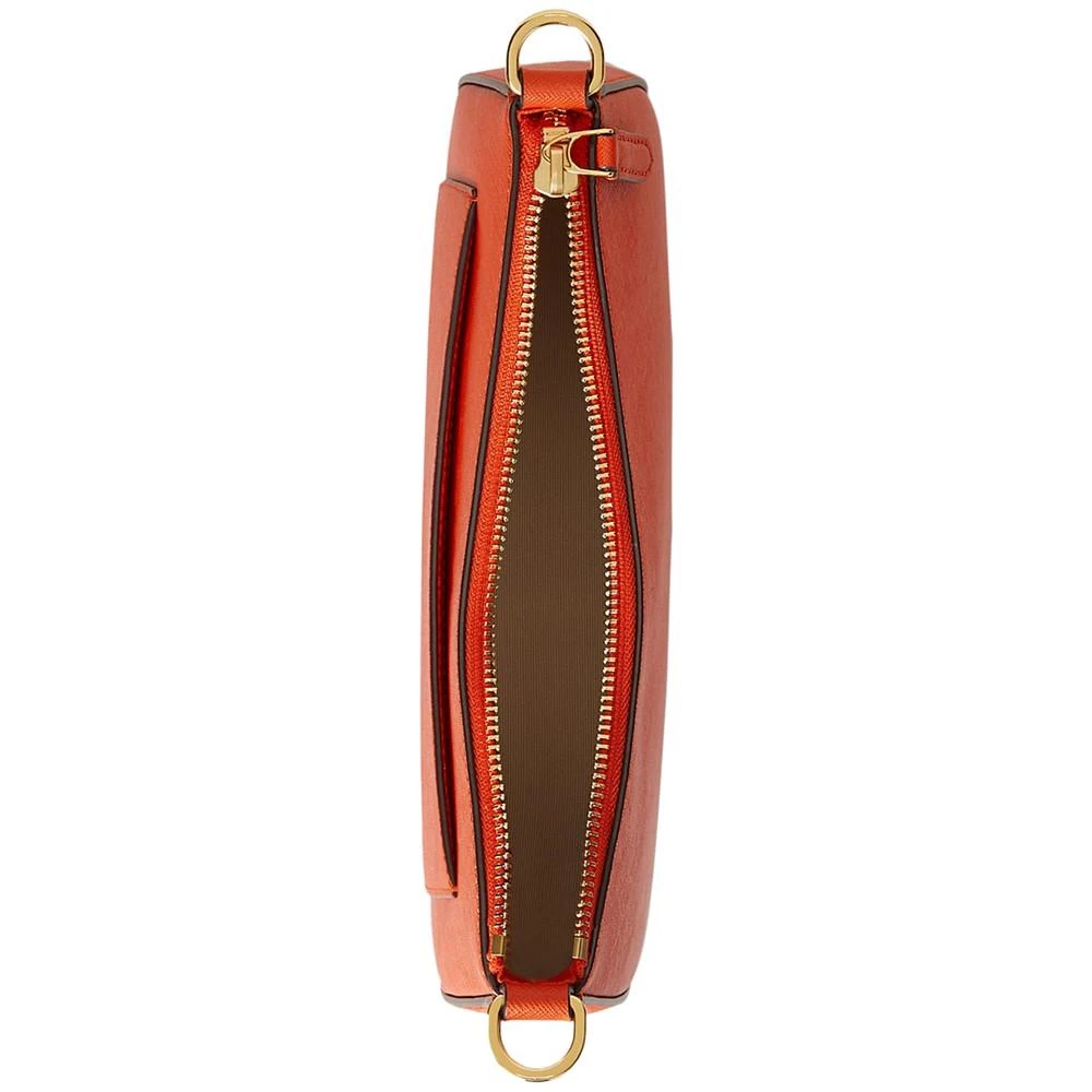 商品Ralph Lauren|Women's Crosshatch Leather Medium Danni Shoulder Bag,价格¥996,第2张图片详细描述