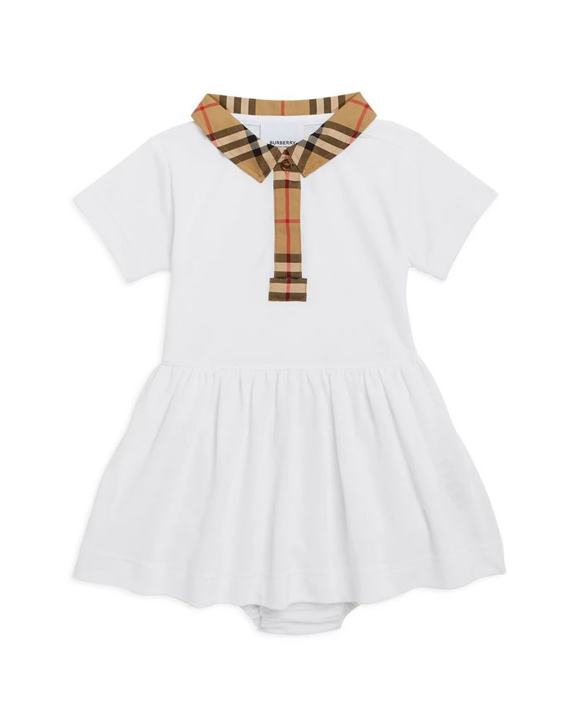 商品Burberry|Girls' Tavi Piqué Polo Dress - Baby,价格¥1994,第1张图片