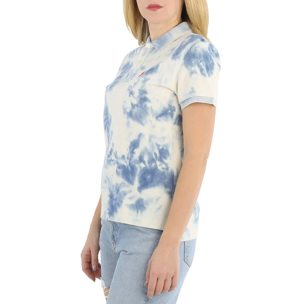 商品Ralph Lauren|Ladies Tie-dye Short-sleeve Polo Shirt,价格¥592,第3张图片详细描述