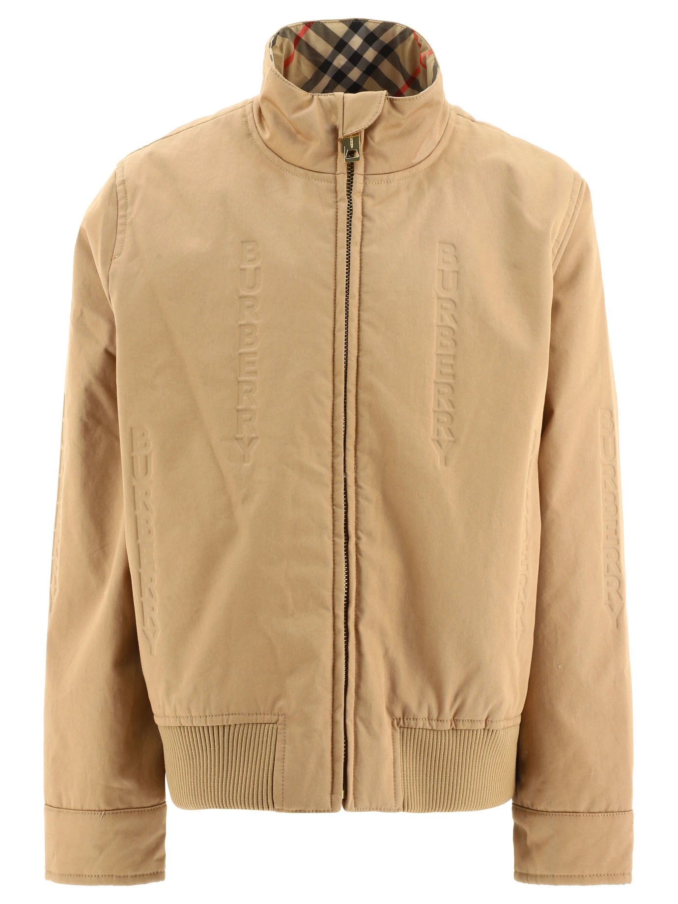 商品Burberry|Burberry 男童夹克 8053692 浅棕色,价格¥2688,第1张图片