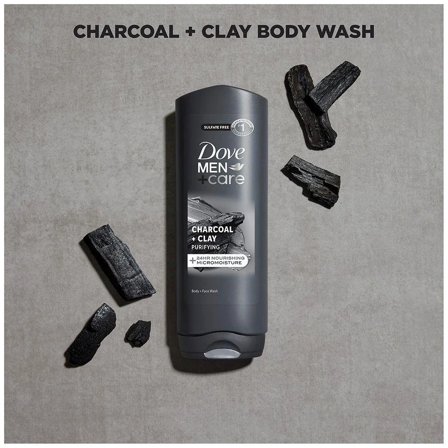 商品Dove|Body and Face Wash Purifying Charcoal + Clay Charcoal + Clay,价格¥65,第4张图片详细描述