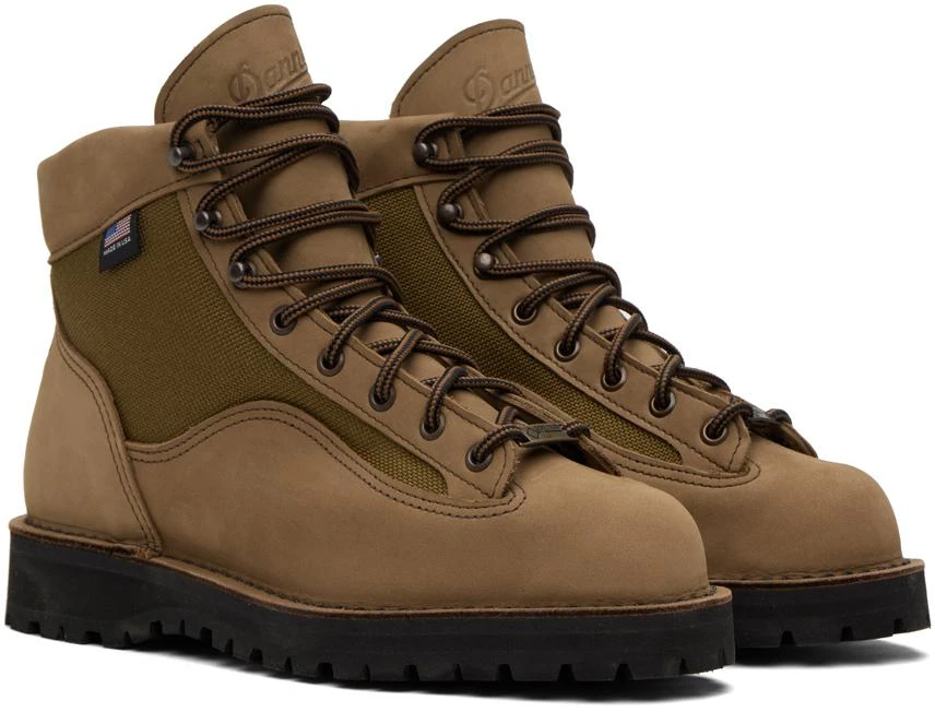 商品Danner|Brown & Khaki Danner Light II Boots,价格¥3321,第4张图片详细描述