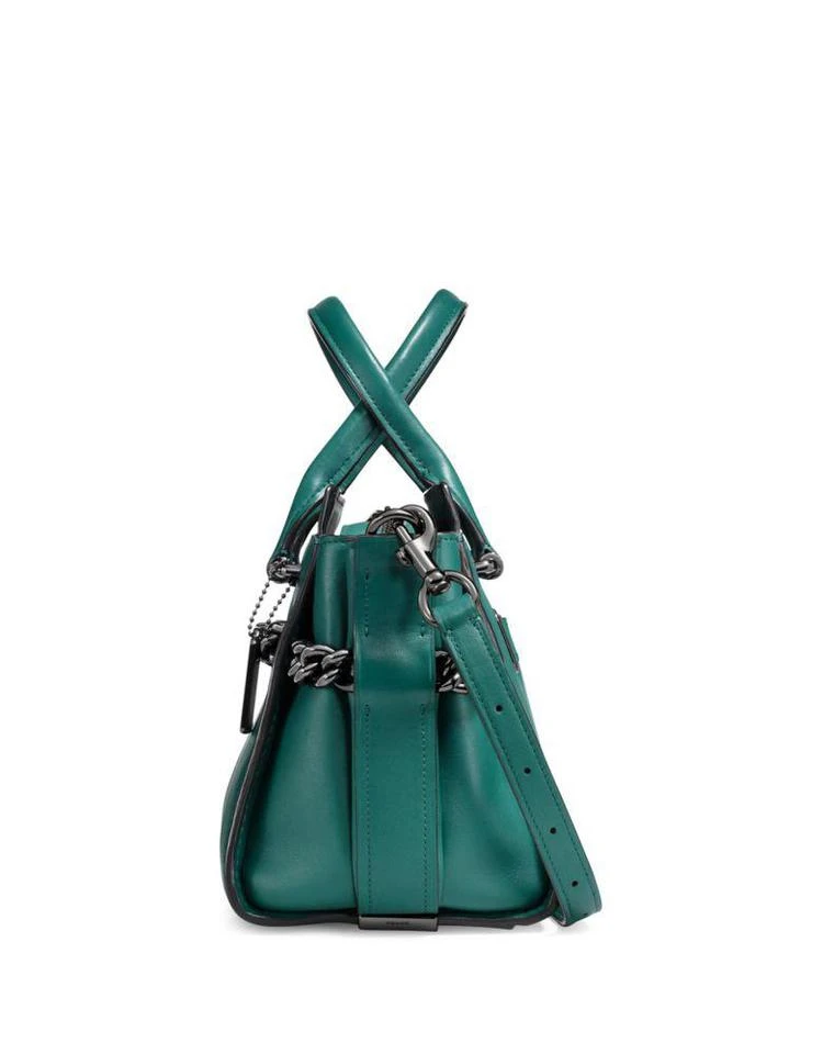 商品Coach|Chain Leather Satchel,价格¥1674,第4张图片详细描述