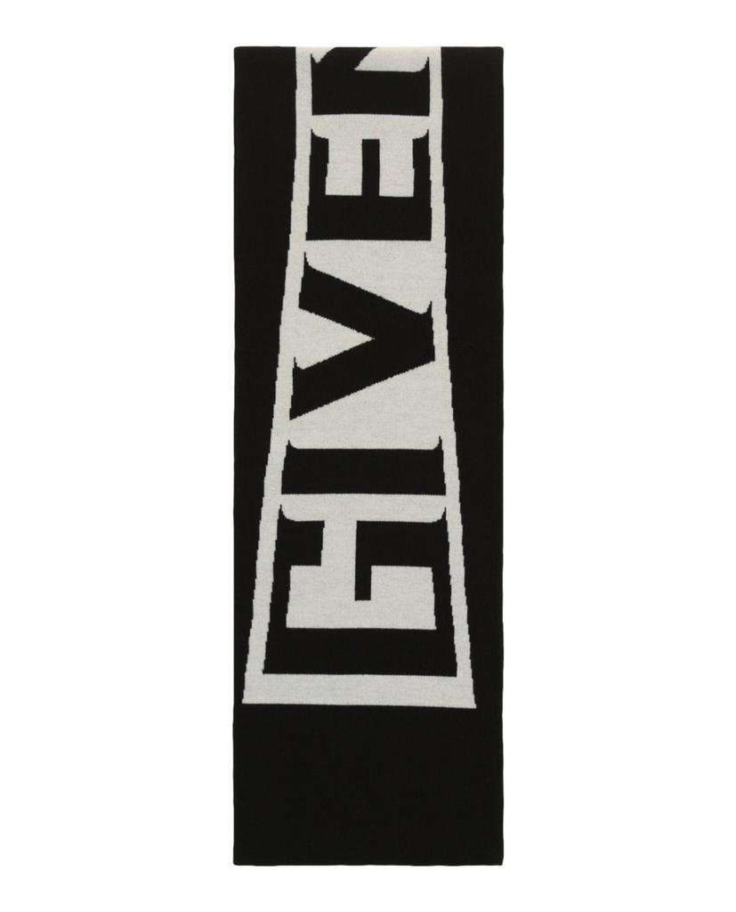 商品Givenchy|Monogram Football Wool Scarf,价格¥1761,第1张图片