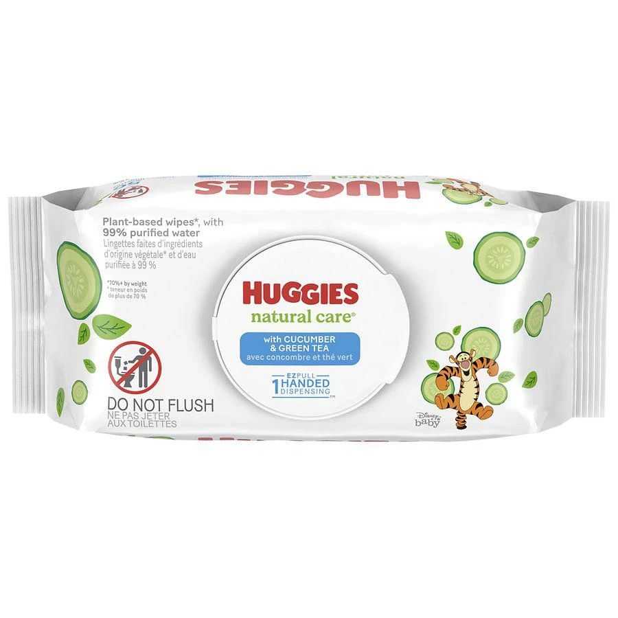 商品Huggies|Refreshing Baby Wipes Cucumber & Green Tea,价格¥34,第3张图片详细描述