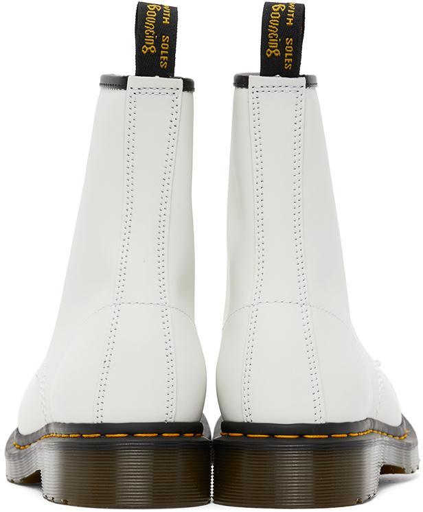 商品Dr. Martens|White 1460 Boots,价格¥1103,第6张图片详细描述