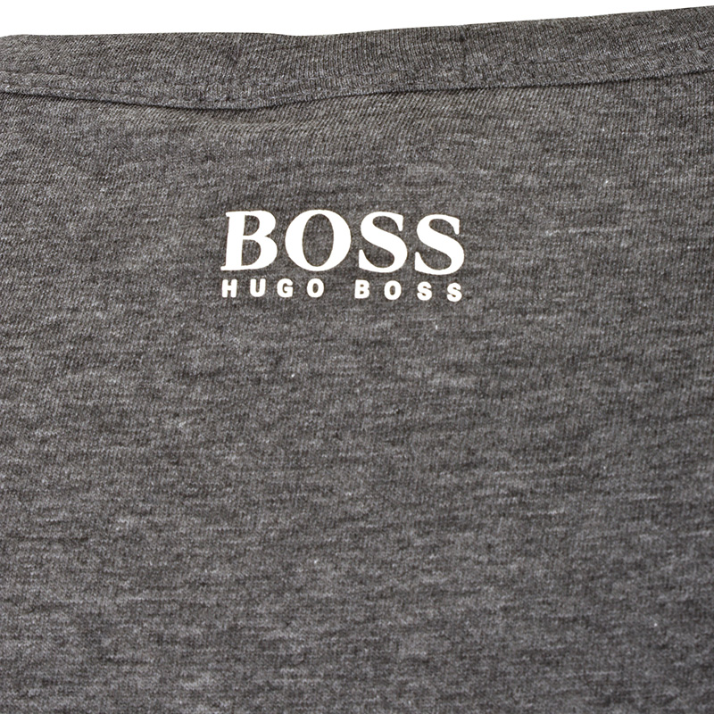 Hugo Boss 雨果博斯 男士纯棉几何图案印花休闲短袖T恤 TEE9-182-5506-031商品第2张图片规格展示