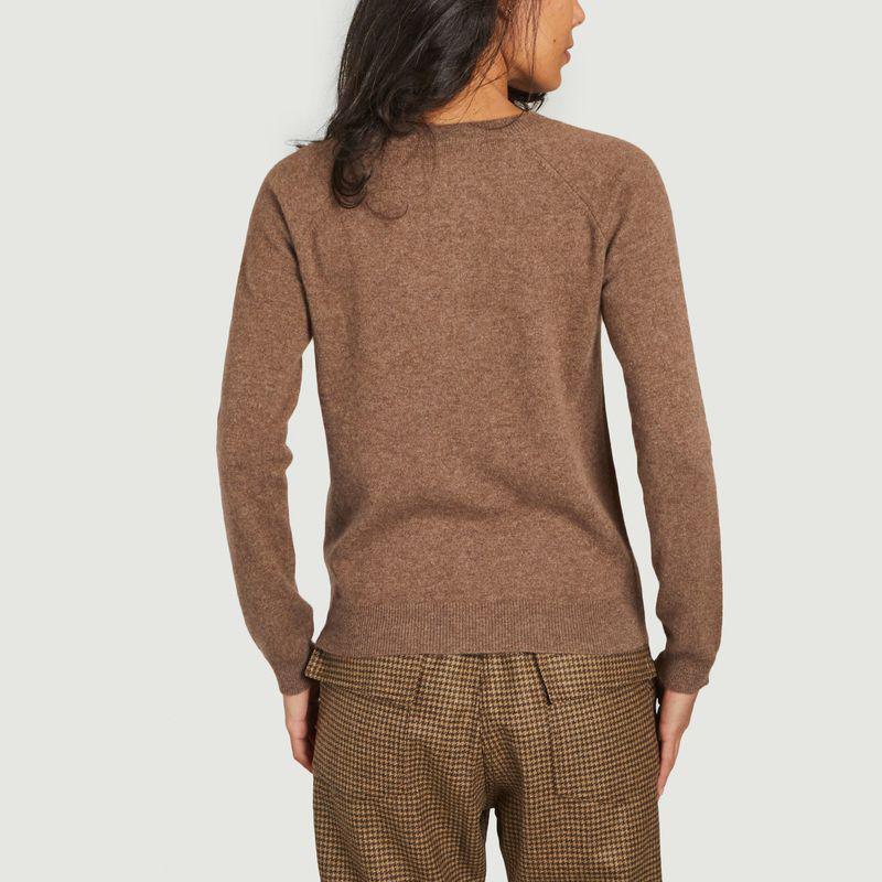 Cashmere round neck sweater Ficelle Majestic Filatures商品第3张图片规格展示