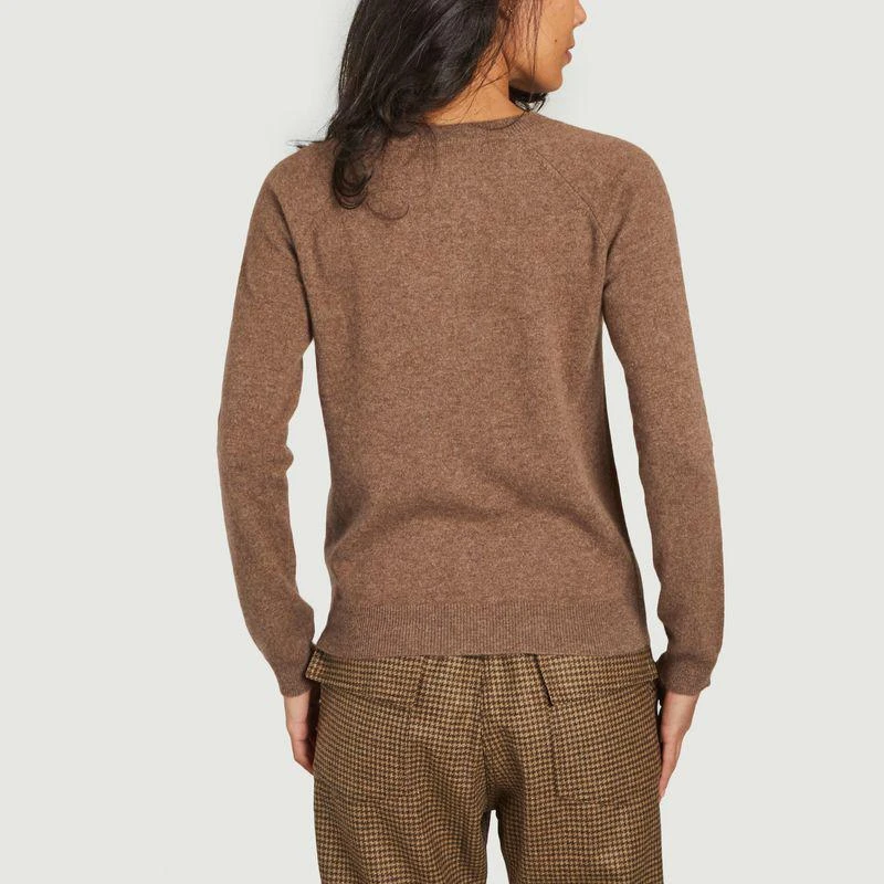 商品MAJESTIC FILATURES|Cashmere round neck sweater Ficelle Majestic Filatures,价格¥1110,第3张图片详细描述