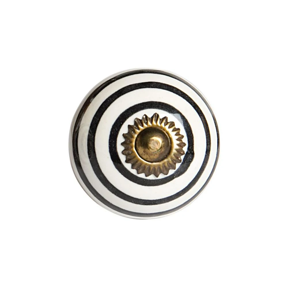 商品KNOB-IT|Handpainted Ceramic Knob Set of 12,价格¥469,第2张图片详细描述