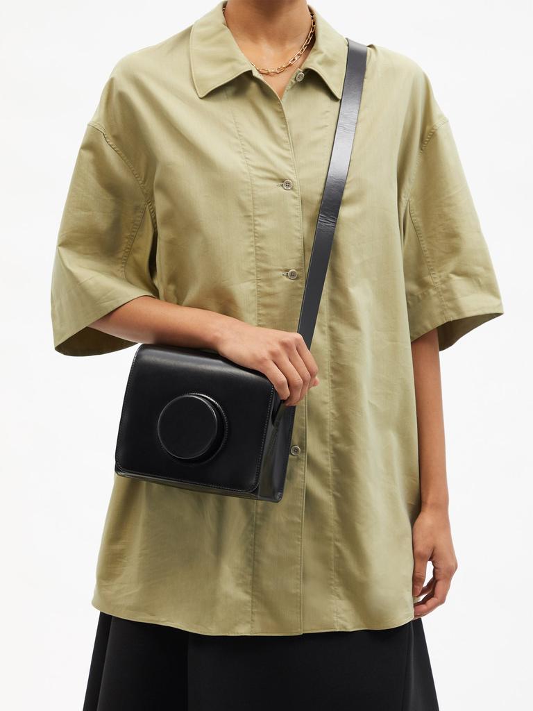 Camera small leather cross-body bag商品第3张图片规格展示