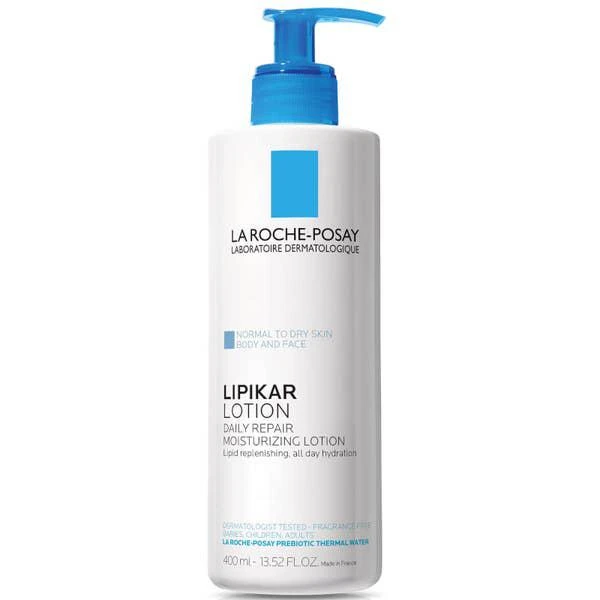 商品La Roche Posay|La Roche-Posay Lipikar Body Lotion for Normal to Dry Skin Daily Repair Moisturizing Lotion 13.52 fl. oz,价格¥163,第1张图片